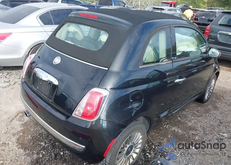 2013 Fiat 500C Lounge from USA, damaged, VIN 3C3CFFER3DT550411